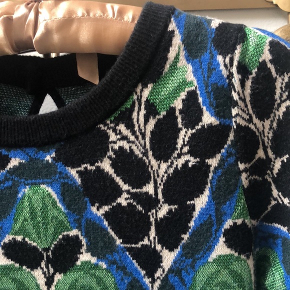 Maeve by Anthropologie jacquard sweater tee - Picture 4 of 8